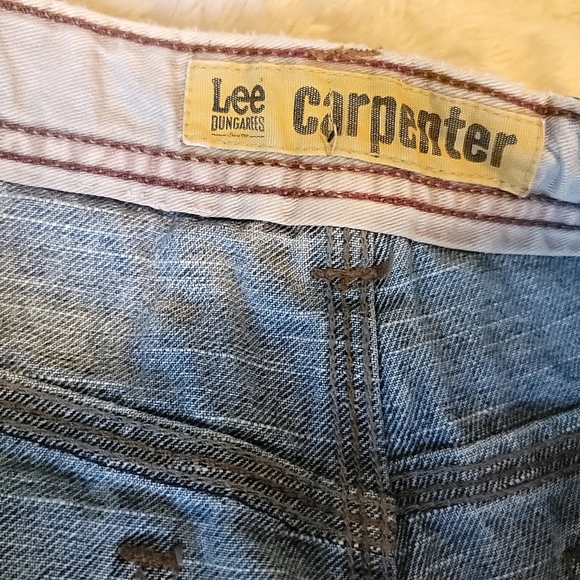 Vintage Y2K 80's Lee Carpenter Jeans With Adjustable Waist - Picture 9 of 14
